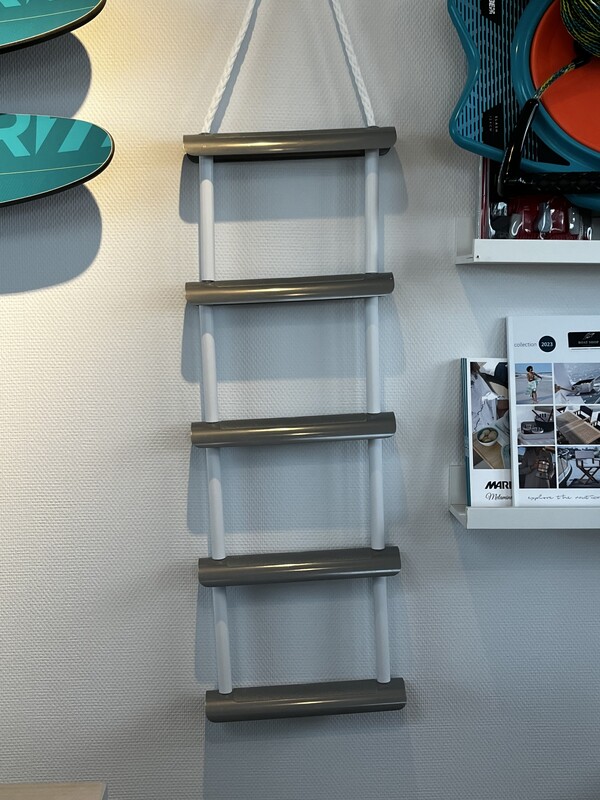 Kunststof touwladder met 5 treden