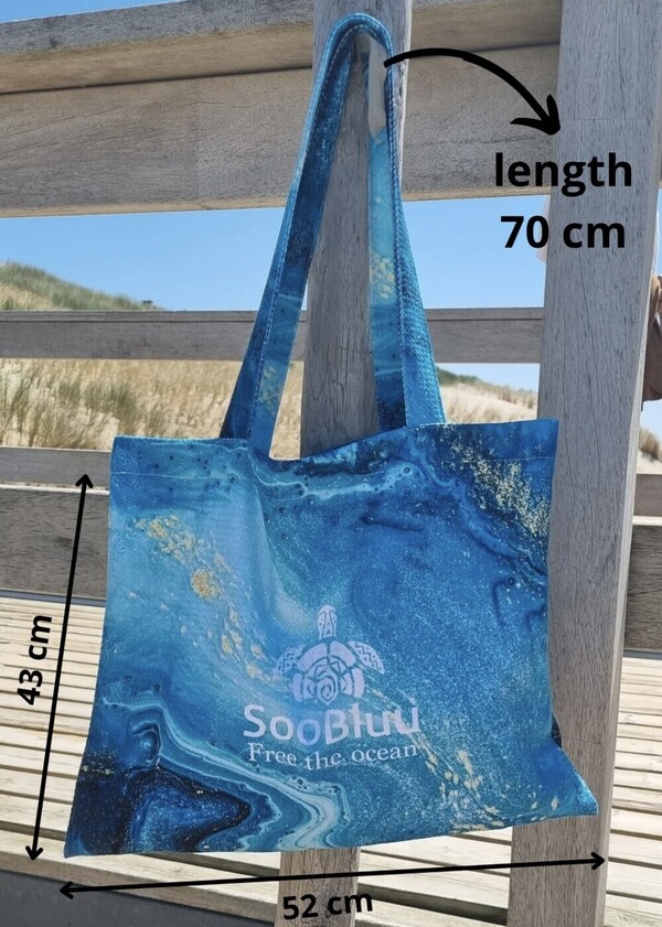 Set van SooBluu Strandlaken Ocean met bijpassende Strandtas