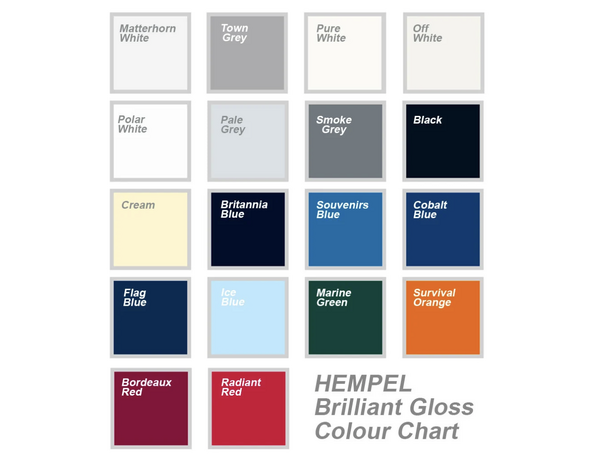 Hempel Brilliant Gloss - Pure White 0,75l