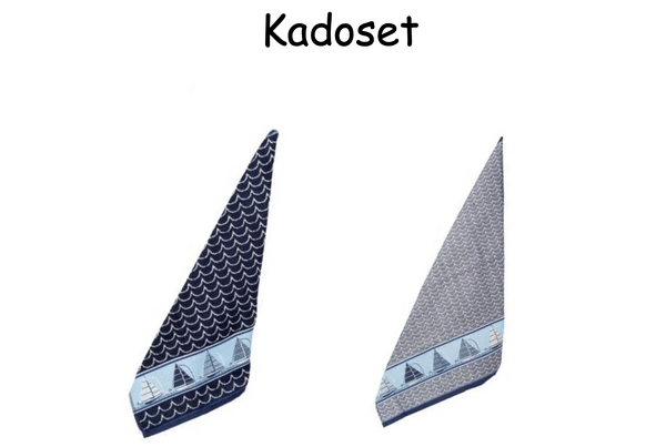 Kadoset Keukenhanddoek & -theedoek